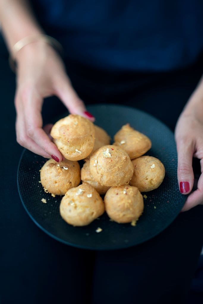 Los buñuelos también pueden ser salados
