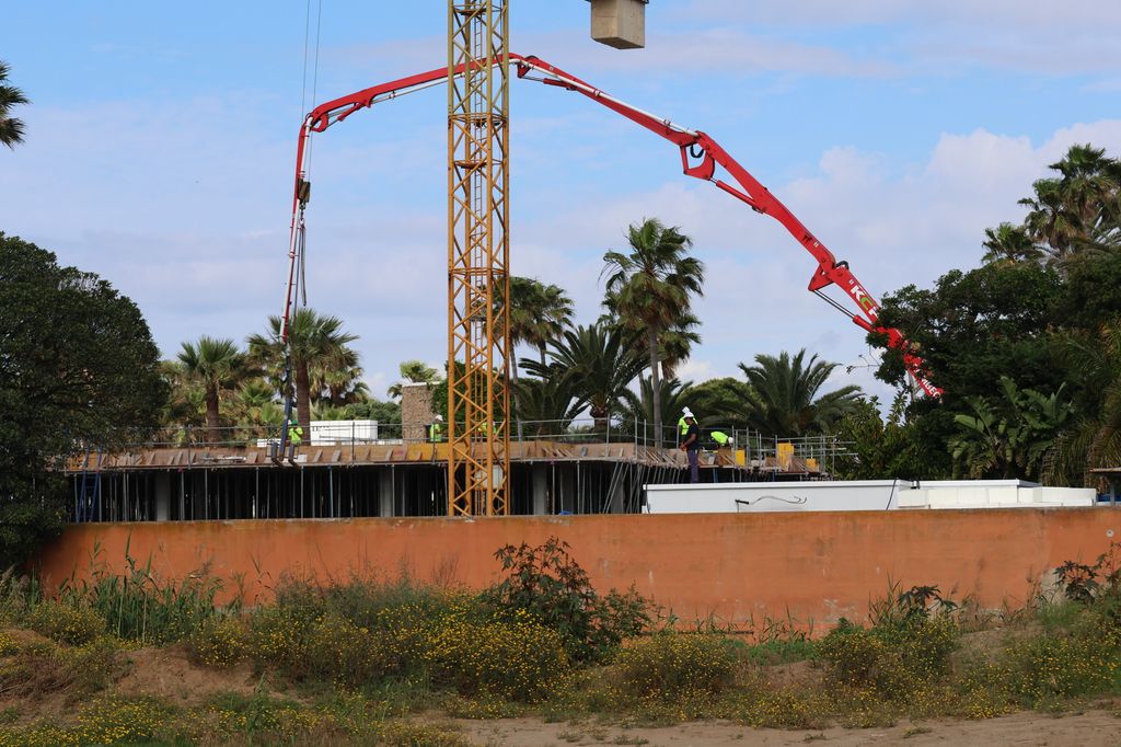 Las obras, en mayo de 2025