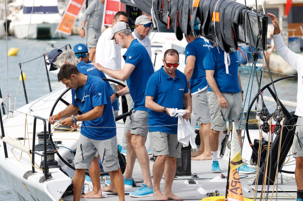 El rey Felipe en la 43 edicion de la Copa del Rey de vela de Mallorca