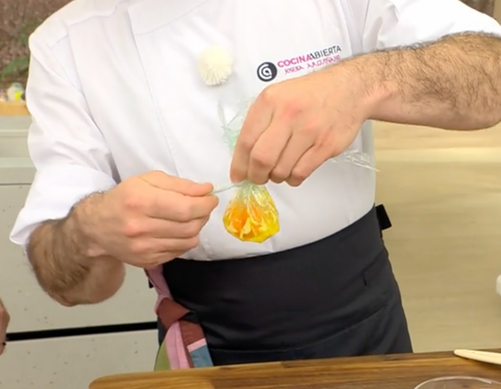 Joseba Arguiñano en el programa Cocina Abierta