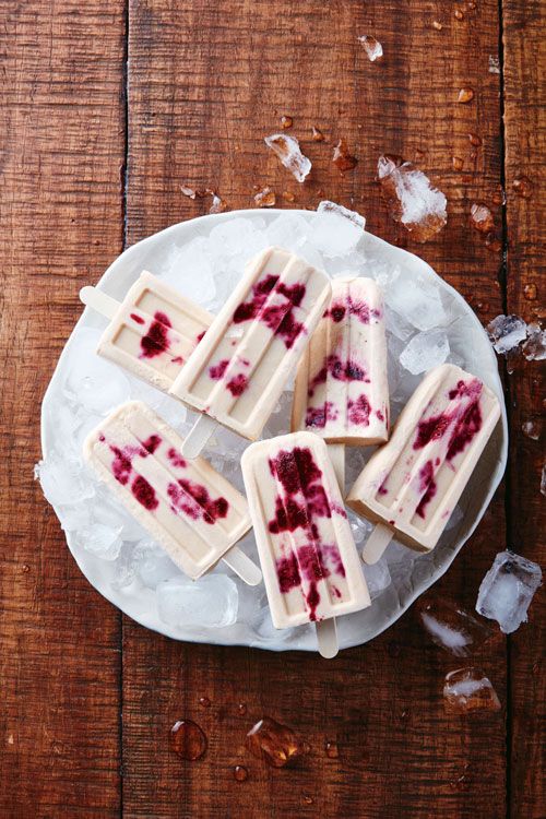 Polo de crema de cacahuete con mermelada