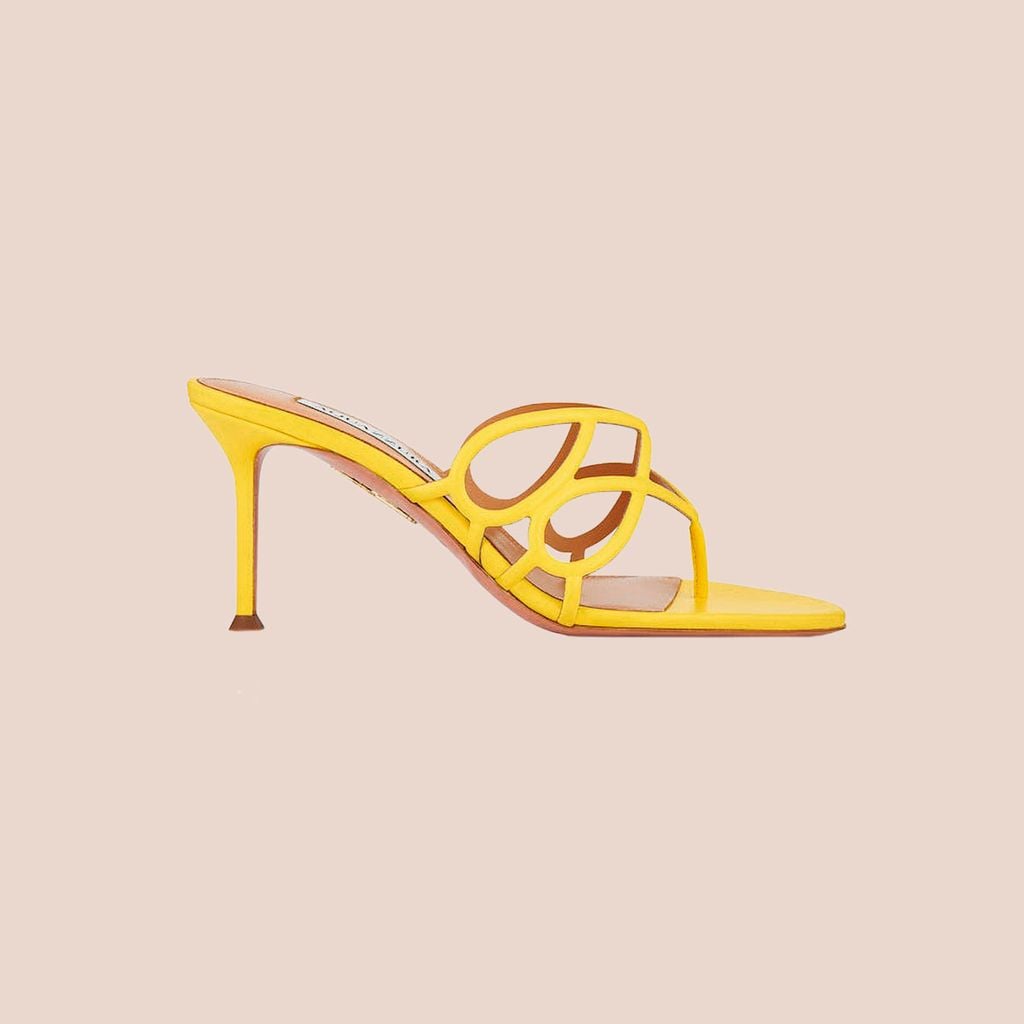 Sandalia de tacón de Aquazzura 