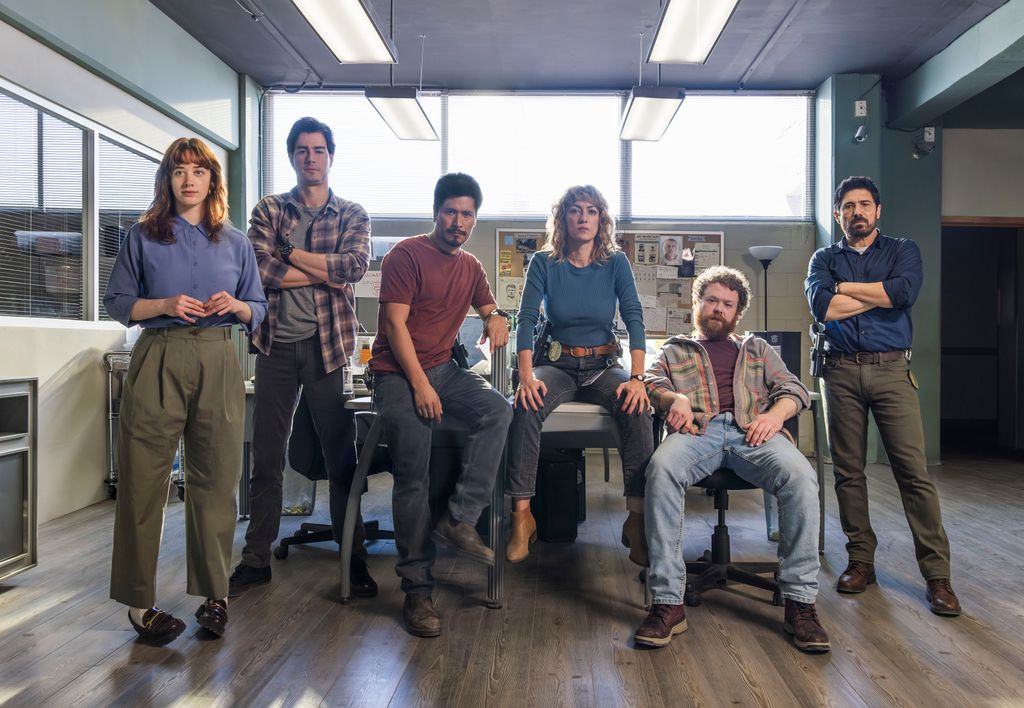 El elenco de 'Los Gringo Hunters', la exitosa serie de Netflix.