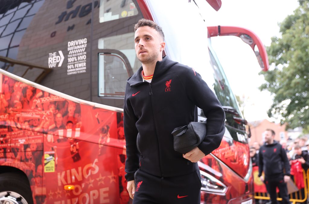 En mayo, Diogo celebraba la victoria del Liverpool en la Premier League
