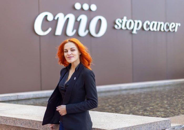 Sara García, en el CNIO