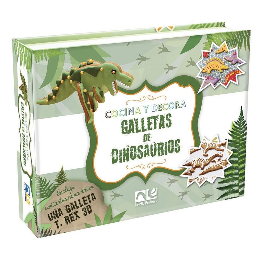 cocina y decora galletas de dinosaurios de jane lawrie catapulta 