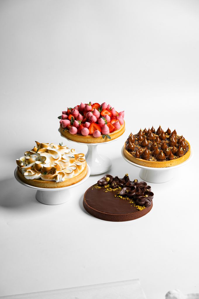 Gabriela logra unir sabor y lujo en sus postres.