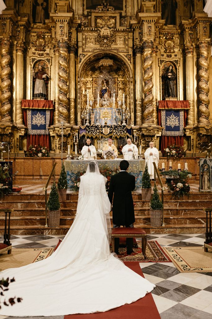 Boda religiosa en Lucena