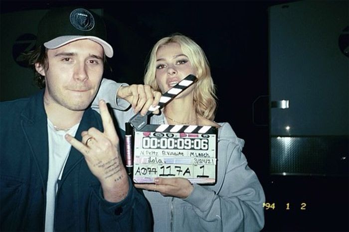 La insólita muestra de amor de Brooklyn Beckham y Nicola Peltz