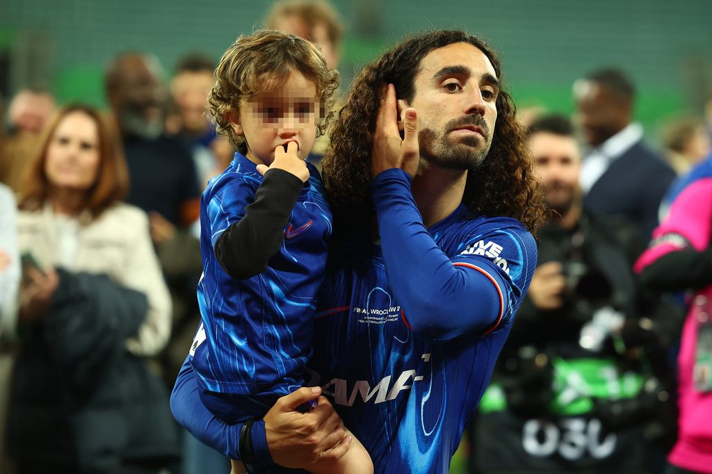 WROCLAW, POLAND - MAY 28: Marc Cucurella of Chelsea looks on at the end of the UEFA Conference League Final 2025 between Real Betis Balompie and Chelsea FC at on May 28, 2025 in Wroclaw, Poland. (Photo by Chris Brunskill/Fantasista/Getty Images)