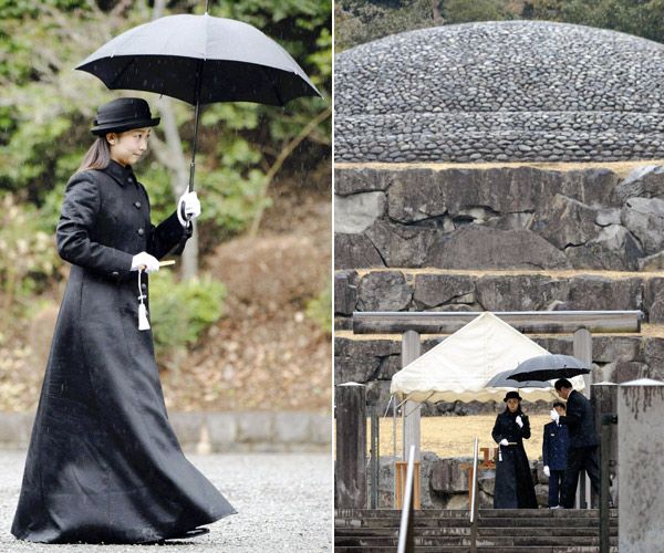 La princesa Kako de Japón ha iniciado su vida de adulta cumpliendo con la tradición de acudir al Mausoleo Imperial
