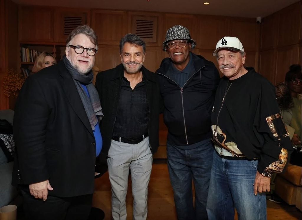 Guillermo del Toro, Eugenio Derbez, Samuel L. Jackson y Edward James Olmos.
