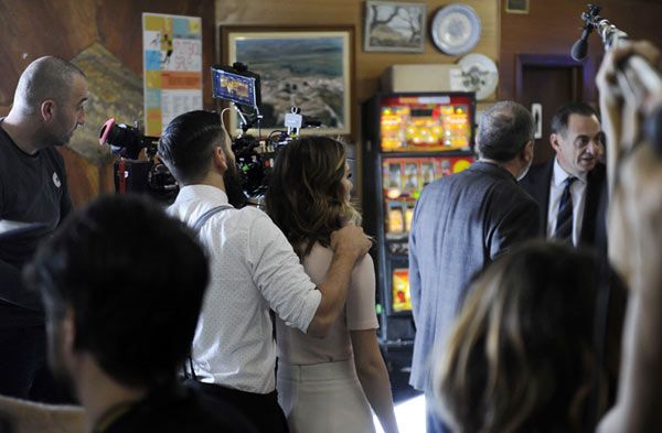En la cinta, dirigida por Álex de la Iglesia, comparte protagonismo con Blanca Suárez
