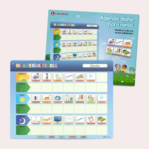 LIKARTO Agenda Diaria para Niños
