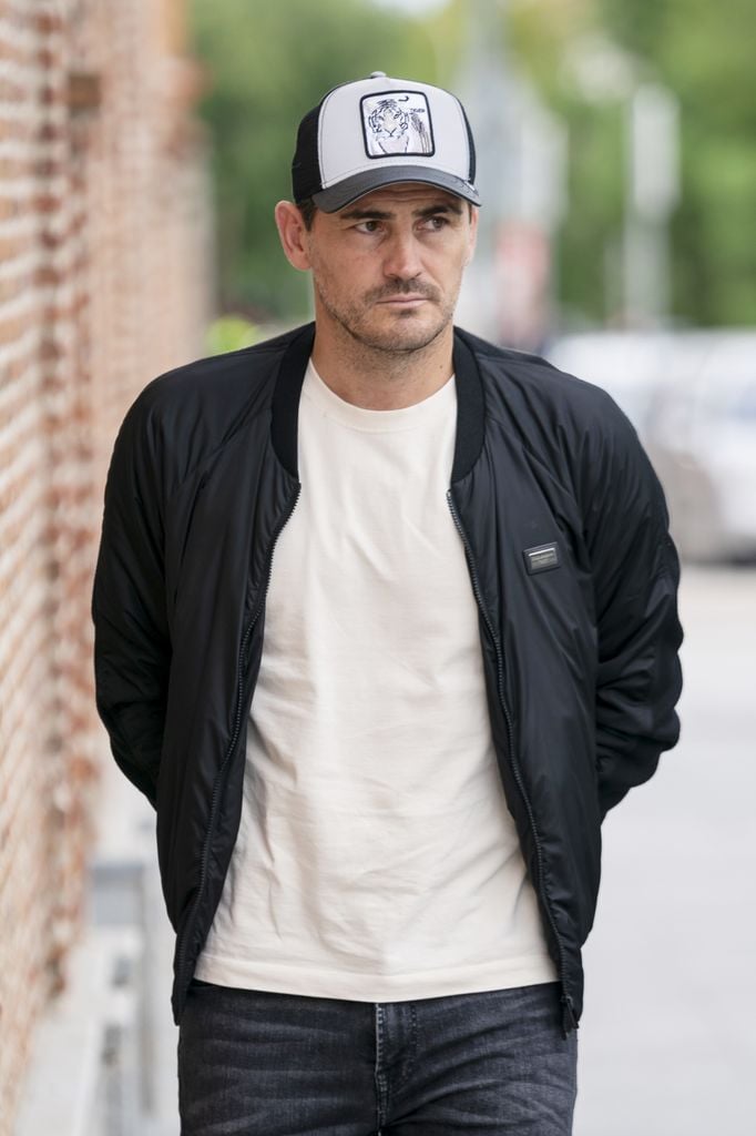 Iker Casillas on his arrival at the mortuary in Pozuelo de Alarcon, on 17 September, 2023 in Pozuelo de Alarcon, Madrid, Spain. Journalist Pepe Domingo passed away tonight at the age of 80. The singer and writer also worked in the radio program of the Cope network, Tiempo de Juego. The journalist from A Coruña received four Ondas Awards, the National Award for the Arts applied to sport and the Joaquin Prat Radio Award. El gran musical de la Cadena SER and the television program 300 millones, broadcast by TVE were two of his most emblematic programs. (Photo By A. Perez Meca/Europa Press via Getty Images)