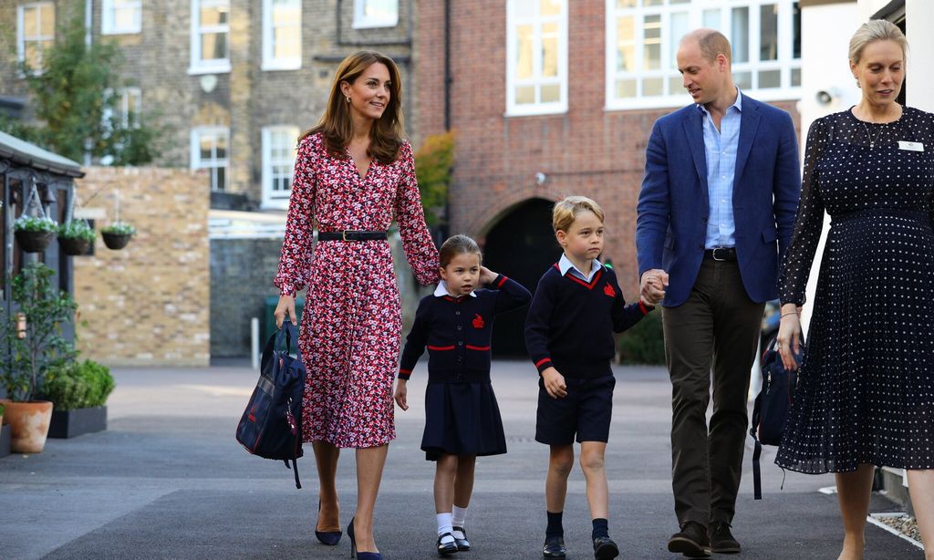 kate middleton recently took prince george and princess charlotte to the imperial war museum in london