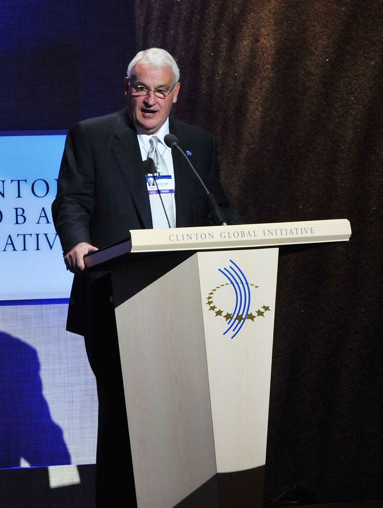 Tom Golisano, multimillonario de 84 años y pareja de Monica Seles