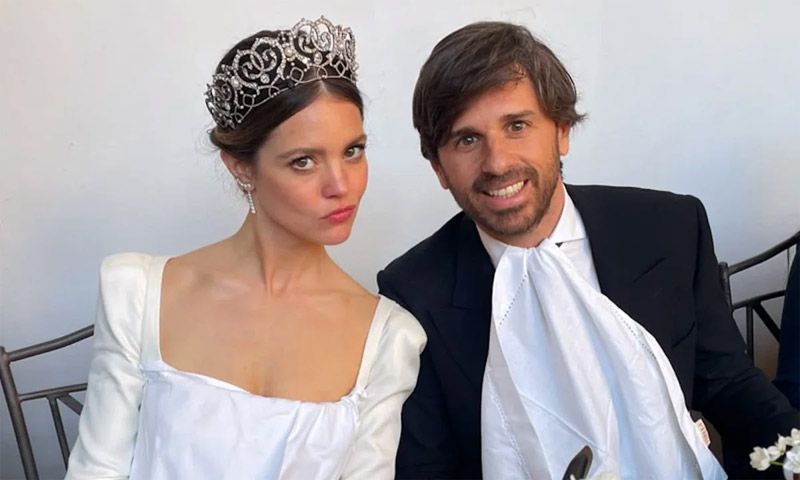 Isabelle Junot y Álvaro Falcó