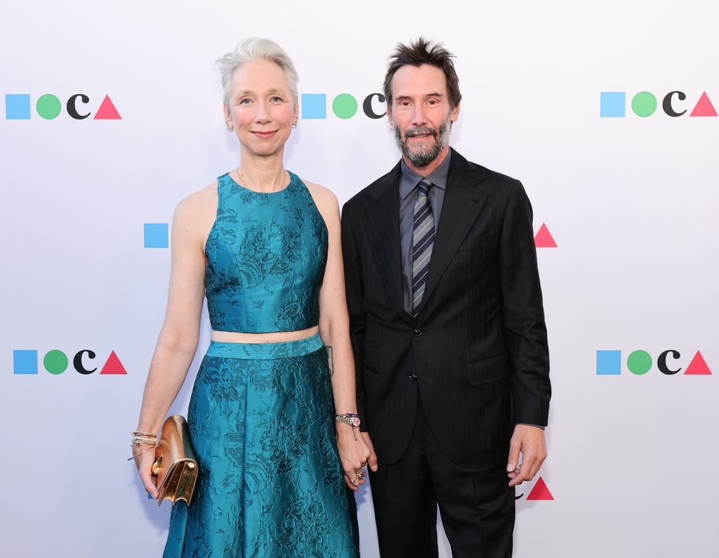 Alexandra Grant y Keanu Reeves