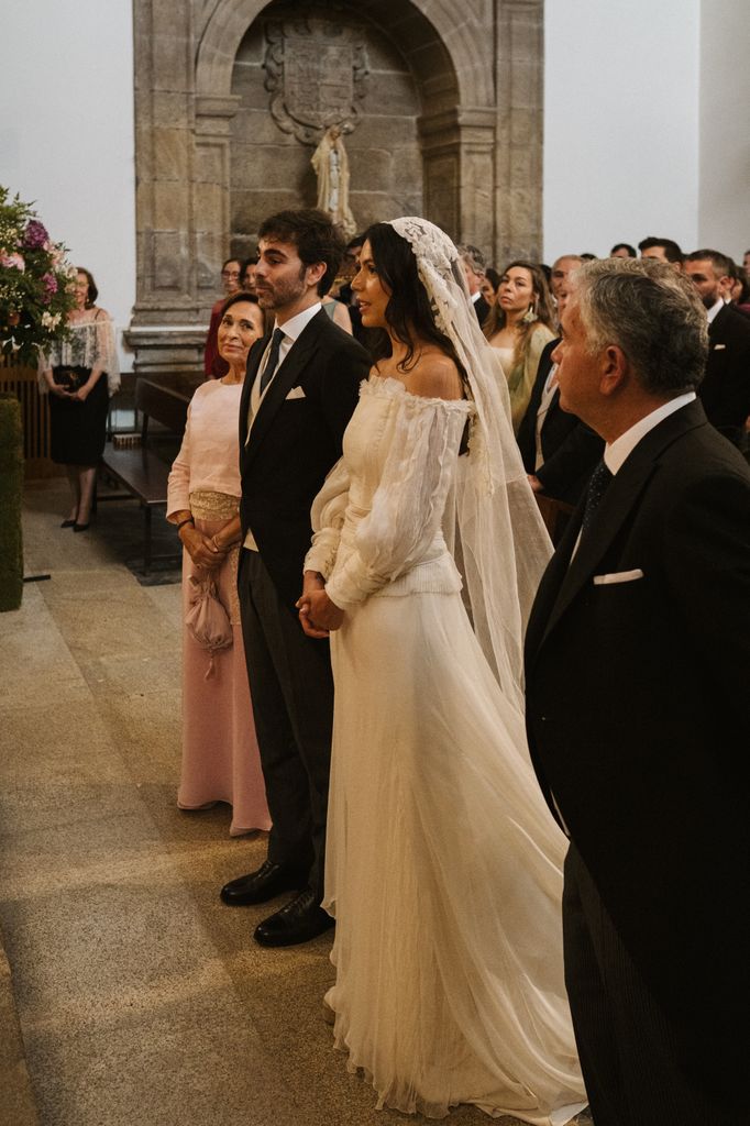 Boda religiosa en Galicia