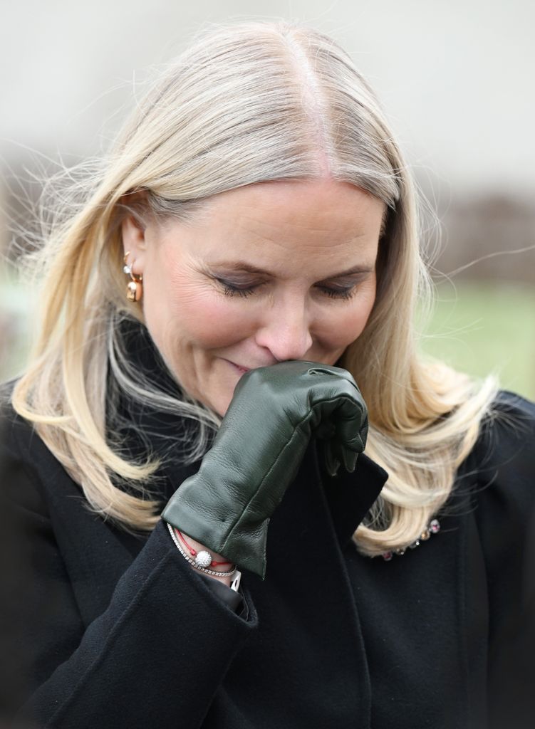 Mette- Marit de Noruega visitando Fredrikstad, el 28 de enero de 2026