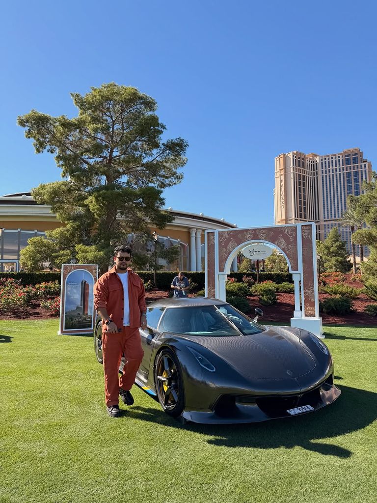 El fotógrafo e influencer, durante su paso por el Concours