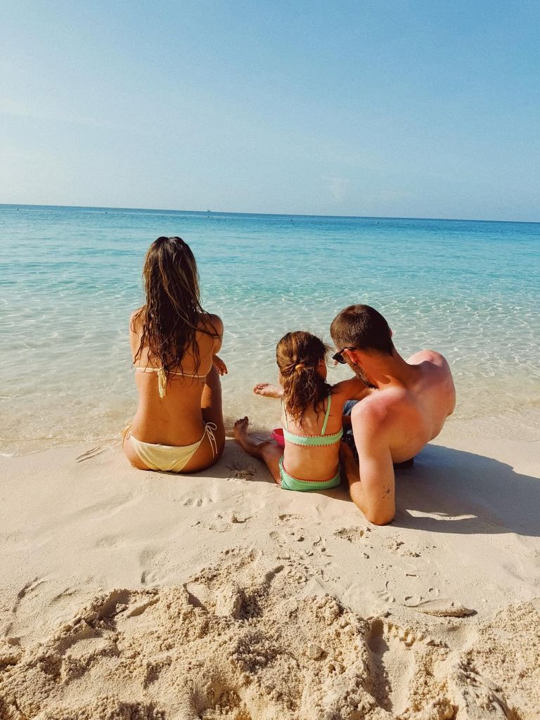 Edurne y David de Gea, vacaciones en familia