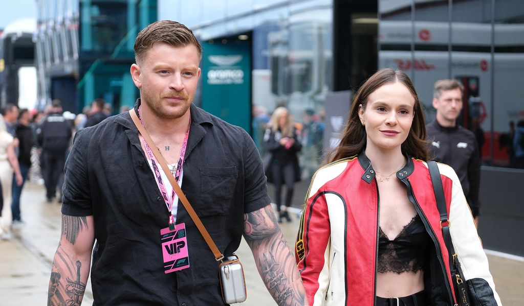 Adam Peaty y Holly Ramsay, el pasado junio en Silverstone