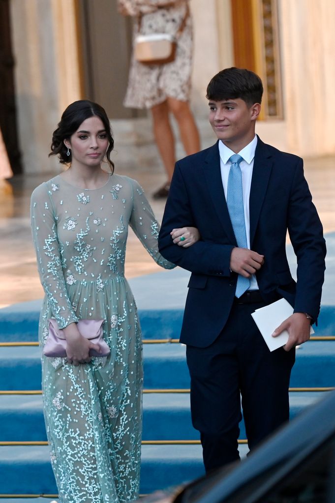 Arrietta Morales y Carlos Morales, hijos de Alexia de Grecia 