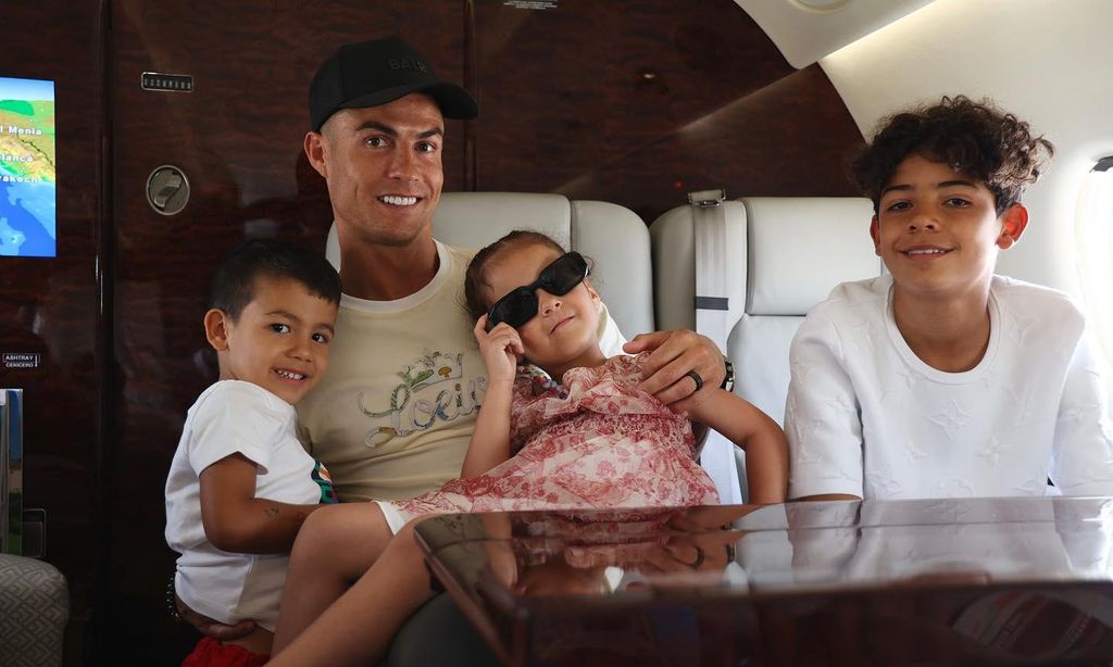 cristiano ronaldo georgina rodr guez y sus hijos