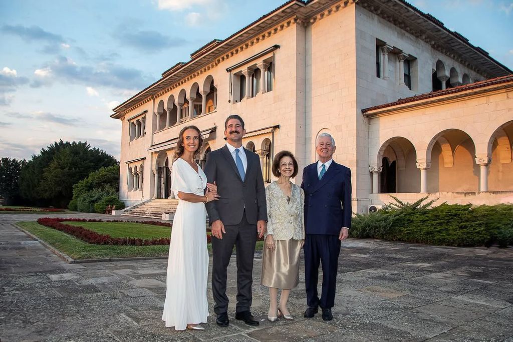 Boda de los príncipes Alejandro y Vesna de Serbia, en Sevilla