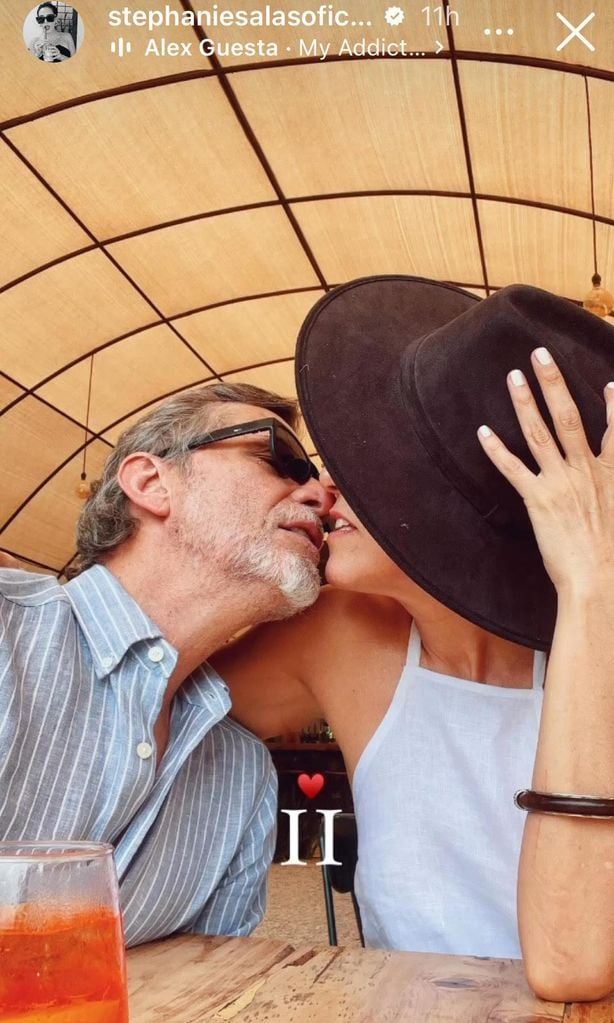 Humberto Zurita y Stephanie Salas