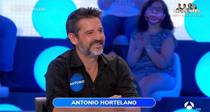 Antonio Hortelano en Pasapalabra