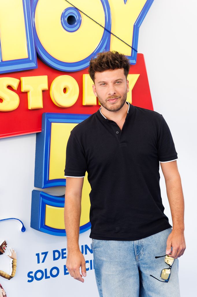 Blas Cantó en la premiere de Toy Story 5