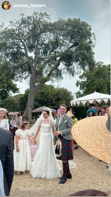Boda de Lady Violet Manners