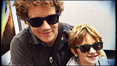 Daniel Diges felicita a su hijo por su 18 cumpleaños