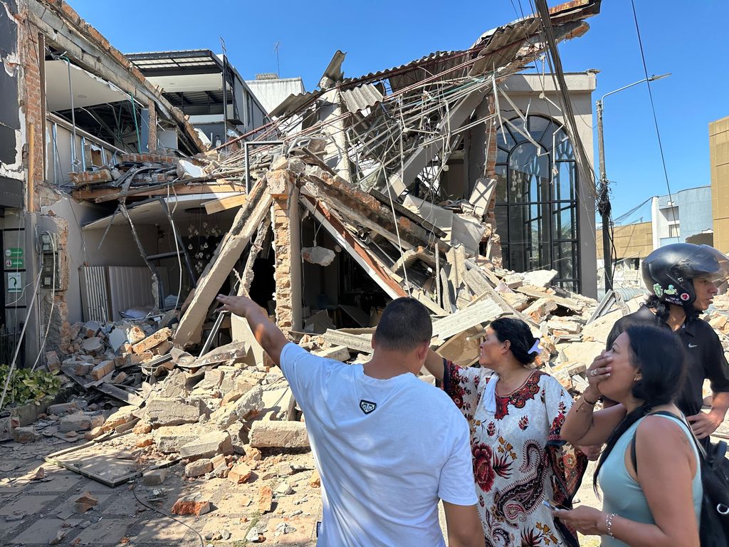 Imágenes de Pereira, Colombia tras el devastador sismo del 10 de agosto de 2026. 