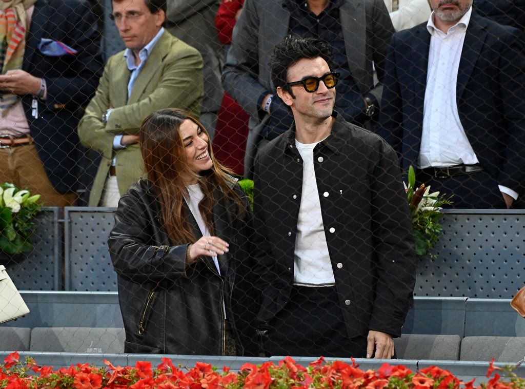 Blanca Suárez y Javier Rey durante la final masculina del Mutua Madrid Open de tenis, a 4 de mayo de 2025, en Madrid (España)

Francisco Guerra / Europa Press
GENTE;TENIS
04/5/2025