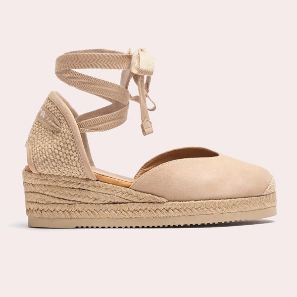 Alpargata baja con cordones