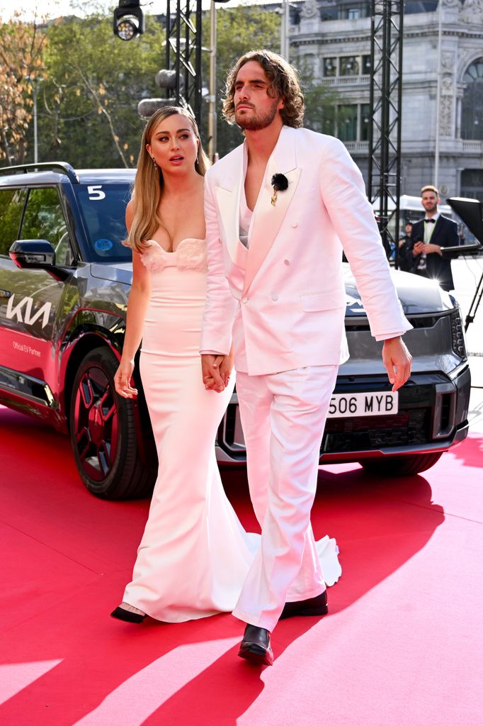 Paula Badosa y Stefanos Tsitsipas