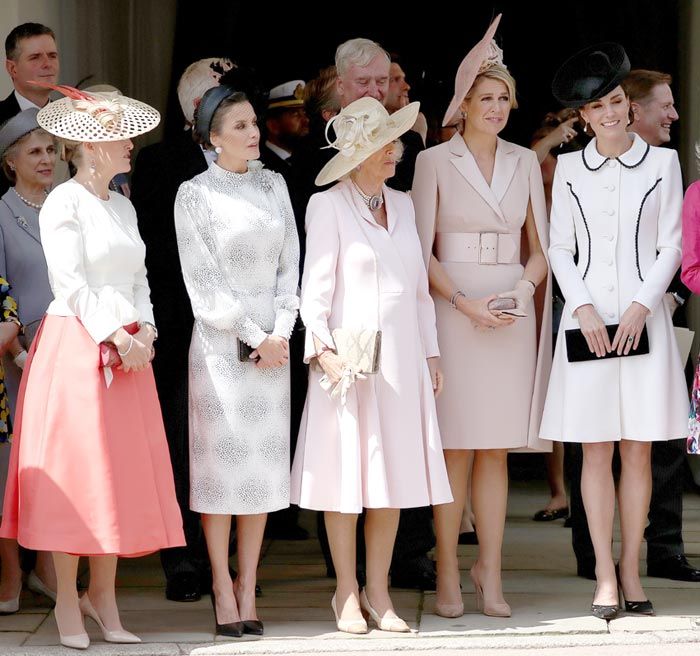 Reina Letizia, Máxima de Holanda y Kate Middleton