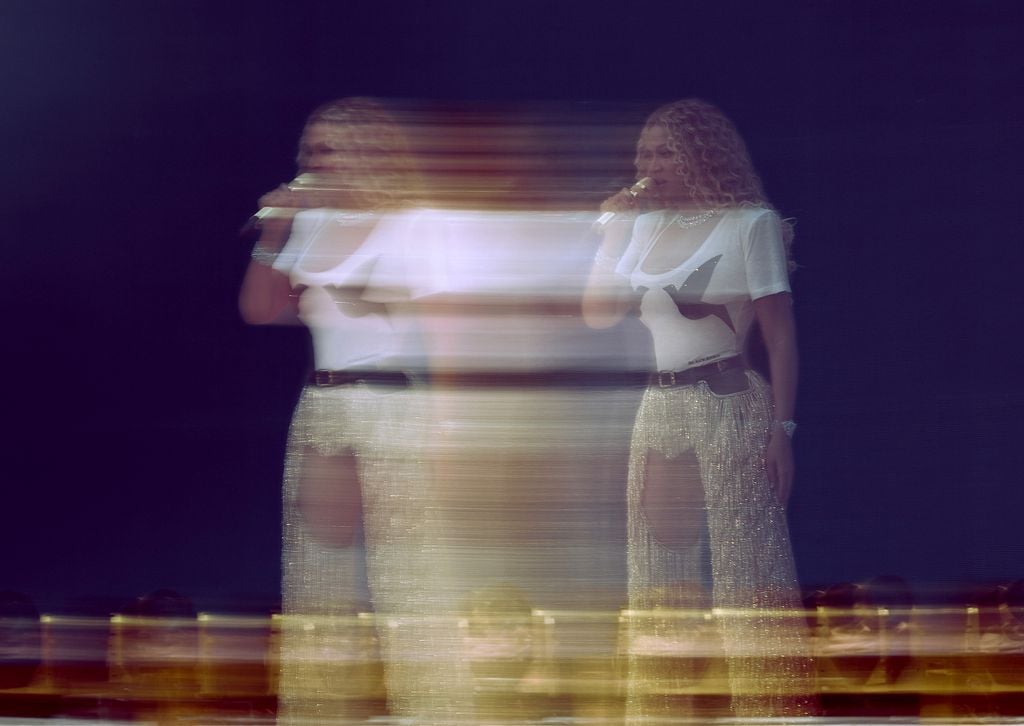 Beyoncé en su "Cowboy Carter Tour"en Londres.