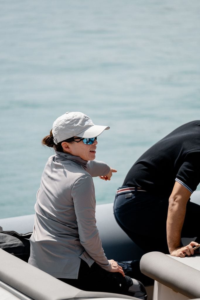 Suthida de Tailandia participando en la Puerto Portals 52 SUPER SERIES Sailing Week