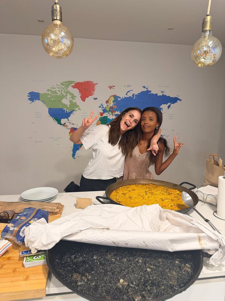 Melani Olivares celebra el cumpleaños de su hija