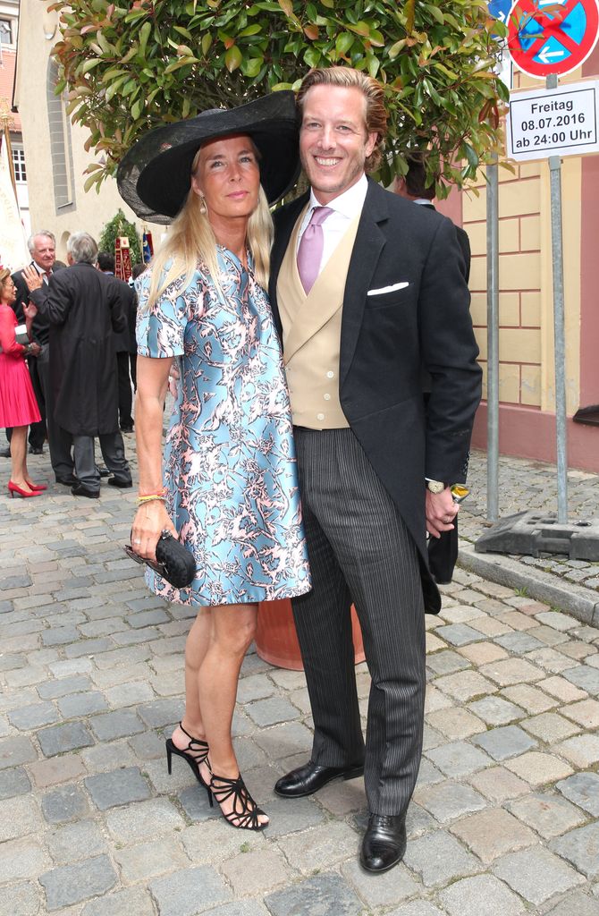 El príncipe Carl-Eugen con su segunda mujer, la princesa Anna, con la que lleva más de dos décadas de matrimonio