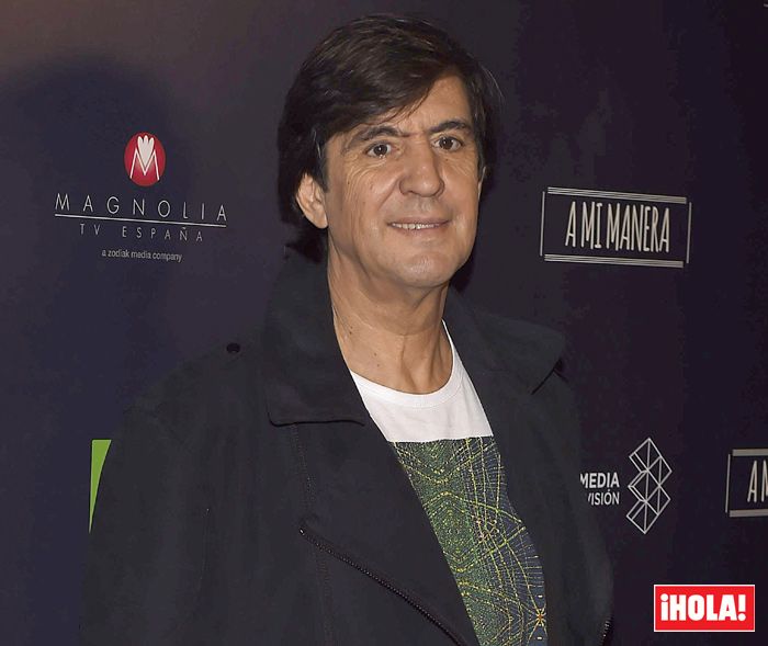 Manolo Tena durante la presentación de 'A mi manera', su último trabajo en televisión
