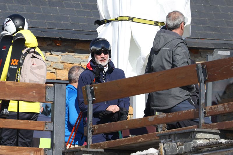 El rey Felipe en Baqueira Beret