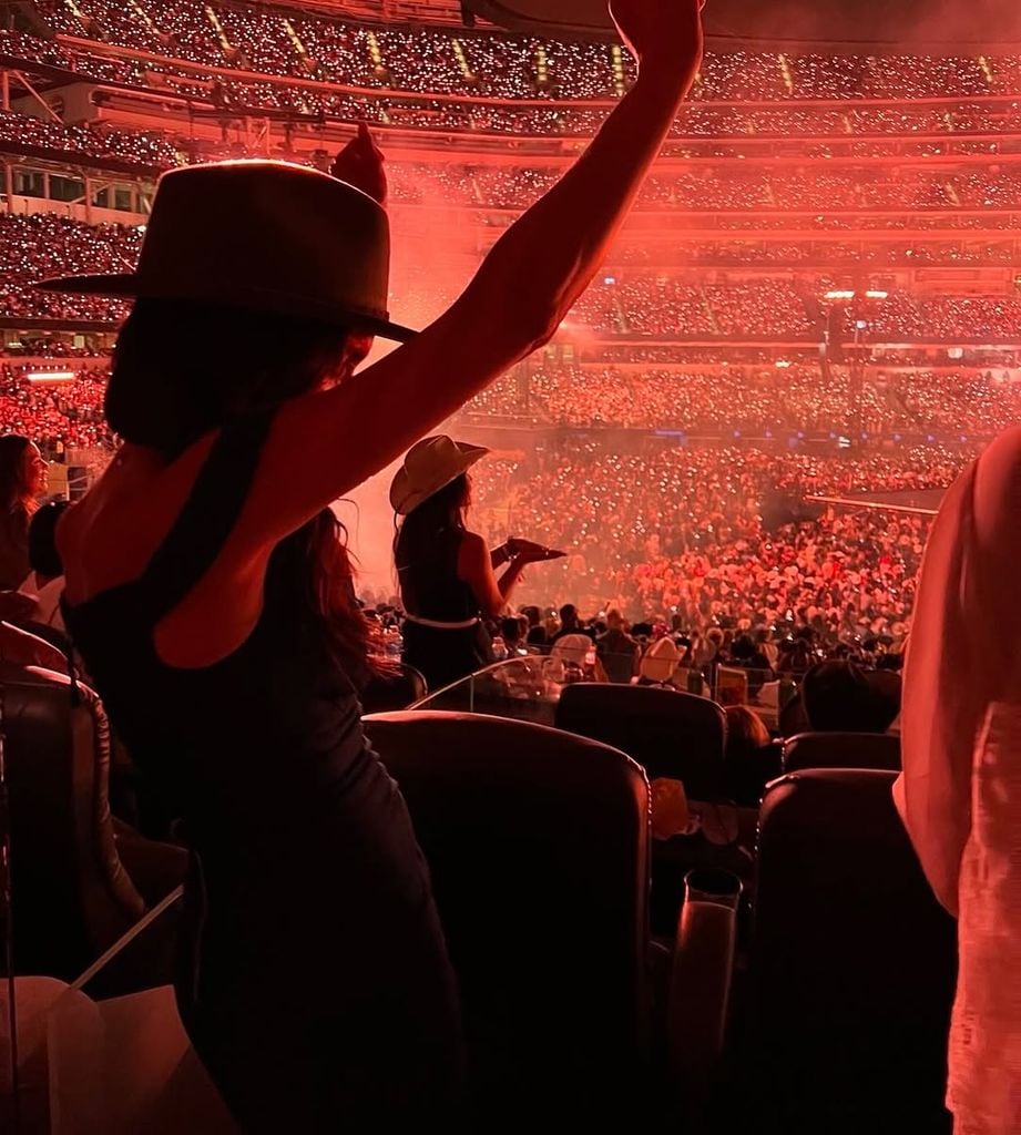 Meghan Markle en un concierto de Beyoncé en mayo de 2025