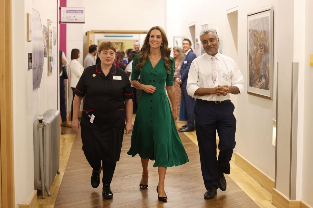 En esta visita, Kate ha podido conocer los avances del nuevo Centro especializado en Bienestar y Recuperación Holística