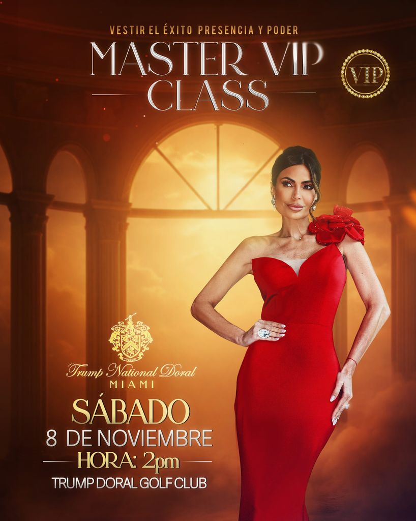 Caterina Valentino presentará su VIP Experience Masterclass el sábado 8 de noviembre.